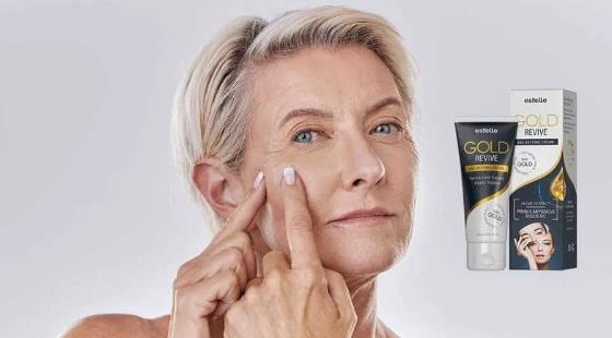 GoldRevive učinkovito smanjuje bore i poboljšava elastičnost kože, čineći je glatkom i pomlađenom, način primjene, gdje kupiti, Hrvatsk